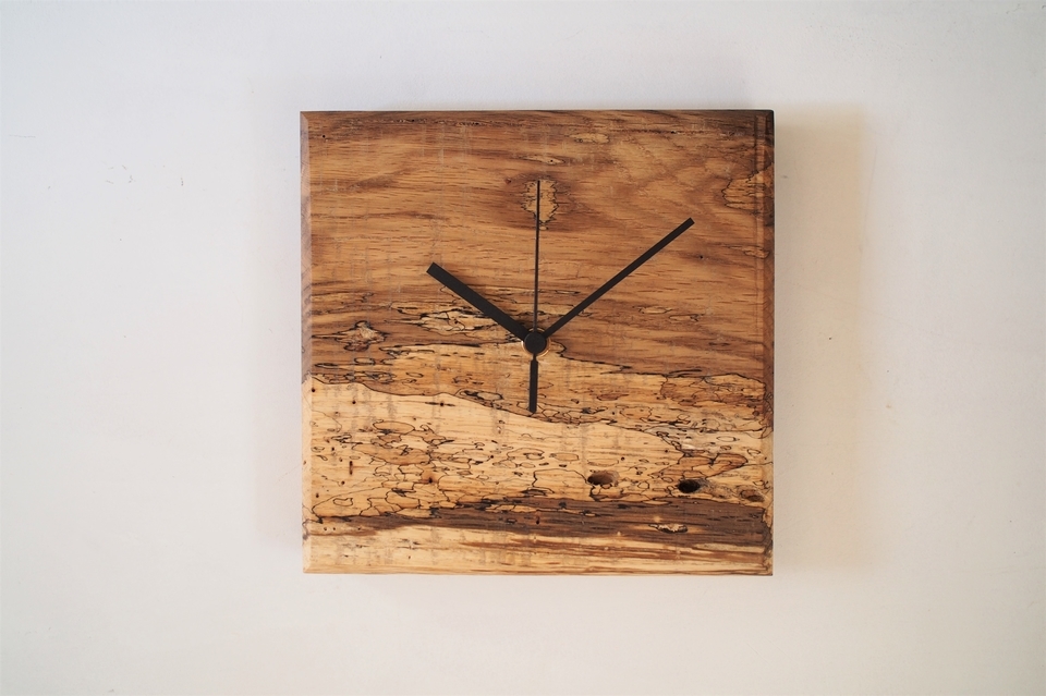 RetRe 虫喰いの壁掛け時計 - ウェブショップ - jokogumo - よこぐも